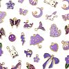 40Pcs 20 Styles Alloy Enamel Charms ENAM-FS0003-38A-3