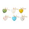 Glass Charms PALLOY-JF05890-1