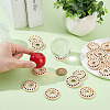 Wooden Crystal Sphere Display Stands WOOD-UN0001-18A-4