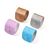 Crafans 4Pcs 4 Color Adjustable Imitation Leather Napkin Rings AJEW-CF0001-11-7