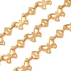 304 Stainless Steel Butterfly & Rhombus Link Chains SA-CBAE0F2-10G-1