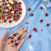 100Pcs 10 Style Flower/Horse Eye/Teardrop Sew on Rhinestone RGLA-GF0001-14B-2