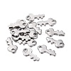 Non-Tarnish 201 Stainless Steel Charms STAS-F255-029P-1