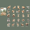 25Pcs Forest Theme PET Stickers PW-WG36A71-01-1