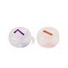 Luminous Transparent Acrylic Beads TACR-Q013-06B-4