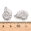 304 Stainless Steel Pendants STAS-T065-35P-3