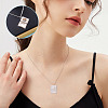 6Pcs 3 Colors Brass Locket Pendants KK-TA0001-98-8