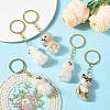 Iron Plastic Keychains KEYC-FZC0001-001A-G-7