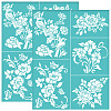 Self-Adhesive Silk Screen Printing Stencil DIY-WH0638-041-1