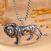Vintage 304 Stainless Steel Pendant Necklaces for Men WGC33B8-01-3