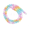 Macaron Color Natural Selenite Beads Strands X-G-F780-A01-01-2