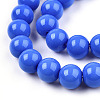Opaque Solid Color Glass Beads Strands LS-GLAA-T032-P4mm-11-3