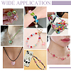 240Pcs 12 Colors Transparent Spray Painted Glass Beads GLAA-PH0003-27-6
