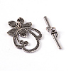 Tibetan Style Alloy Toggle Clasps LS-LF0677Y-2