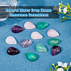 12Pcs 3 Styles Natural Mixed Stone Cabochons G-DC0001-15-4
