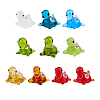 10Pcs 10 Colors Handmade Lampwork Beads LAMP-HS0001-02-1