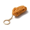 Imitation Food Keychains KEYC-WH0024-21D-2