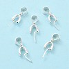 925 Sterling Silver Ice Pick Pinch Bails STER-Z001-122S-03-2