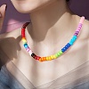 1200Pcs 2 Style 3 Colors Opaque & Transparent Acrylic European Beads OACR-SZ0001-27-7