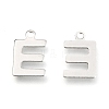 Non-Tarnish 201 Stainless Steel Charms STAS-C021-06P-E-2