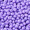 6/0 Opaque Baking Paint Glass Seed Beads SEED-M012-02A-09-3