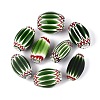 Handmade Millefiori Glass Barrel Beads LS-LA-N002-32C-1