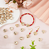 160Pcs CCB Plastic Beads CCB-PA0001-21-4