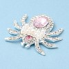 Zinc Alloy Rhinestone Cabochons ALRI-Q364-05S-01-3