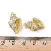 Brass Micro Pave Cubic Zirconia Pendants KK-B148-11G-3