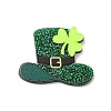 St.Patrick's Day Acrylic Pendants OACR-H024-10-1