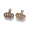 Tibetan Style Alloy Pendants LS-TIBEP-EA9087YKG-AB-FF-1