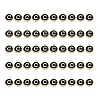 Golden Plated Alloy Charms ENAM-SZ0001-25B-C-1