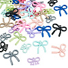 36Pcs 18 Styles Spray Plating Alloy Pendants FIND-TA0007-94-3