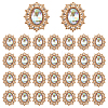 30Pcs Zinc Alloy Cabochons FIND-FG0005-56C-1
