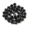 Natural Black Onyx Beads Strands G-NH0001-F01-01B-3