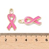 Alloy Enamel Pendants FIND-Z110-01G-02-3
