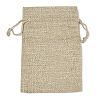 Christmas Printed Burlap Packing Pouches Drawstring Bags ABAG-Q053-02A-04-2