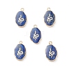 Natural Lapis Lazuli Pendants G-K333-01M-1