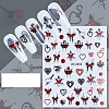 Butterfly Paper Nail Art Stickers PW-WG16398-04-1