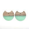 Resin & Wood Pendants RESI-T023-11-M-2