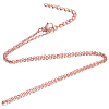 304 Stainless Steel Cable Chain for Necklace STAS-T040-PJ206-40-1