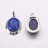 Natural Dyed Lapis Lazuli Pendants G-K252-A19-1