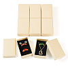 Rectangle Cardboard Paper Jewelry Box CON-TAC0015-01B-10