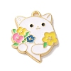 Alloy Enamel Pendants ENAM-147-04D-G-1