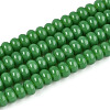 Opaque Spray Painted Glass Beads GLAA-ZX008-4mm-18T-1
