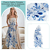 Phoenix Feather Polyester Embroidery Sew on Appliques PATC-WH0008-75B-05-5