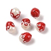 Natural Pearl Enamel Beads PEAR-G014-05F-1