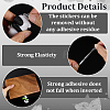 Trapezoid Acrylic Duble Sided Stickers DIY-WH0678-62B-3