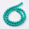 Synthetic Turquoise Beads Strands TURQ-P028-03-8mm-2