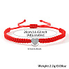 Adjustable 304 Stainless Steel Bead Braided Bead Bracelets for Women RP8696-1-2